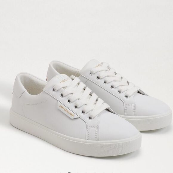 Sam Edelman Ethyl Sneakers white shoes trainers Revolve 7.5 - Picture 3 of 12